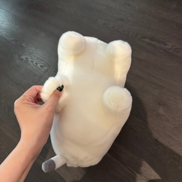 Smorkin' Labbit White 14" Plush by Kidrobot x Frank Kozik - Picture 6 of 12